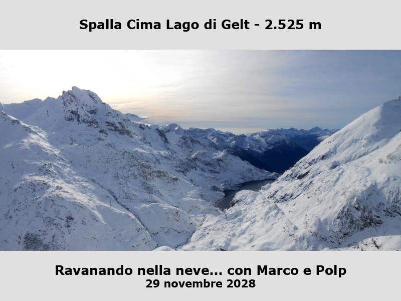 Spalla Cima Lago di Gelt