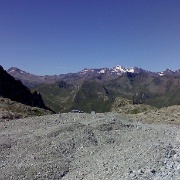 Discesa verso la Capanna Soldanella, al Passo Paradiso