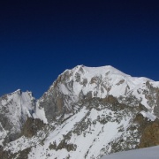 Vetta del M.te Bianco (quella completamente innevata sulla destra)