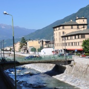 Tirano, dalla finestra del nostro albergo