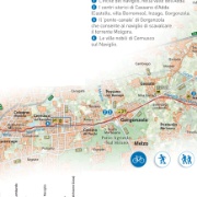 Ciclovia dell'Adda e della Martesana<br /><br />Milano - Paderno d'Adda (stazione Paderno-Robbiate)<br />in treno<br /><br />Paderno d'Adda - Trezzo d'Adda<br />in bici lungo pista ciclabile dell'Adda<br />ca. 15 km<br /><br />Trezzo d'Adda - Milano<br />in bici lungo la pista ciclabile della Martesana<br />ca. 40 km